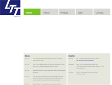 Tablet Screenshot of lttcorp.com